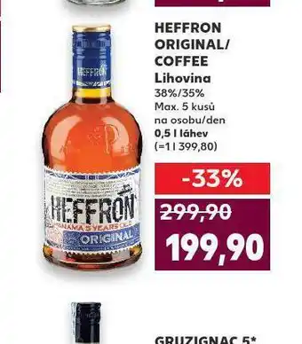 Kaufland Heffron coffee nabídka