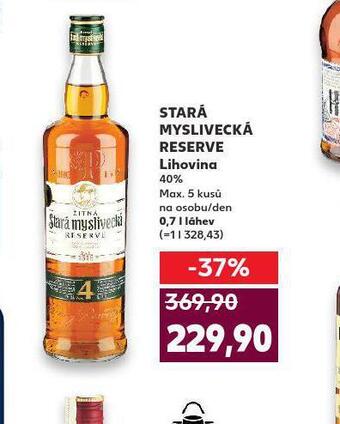 Kaufland Stará myslivecká reserve nabídka