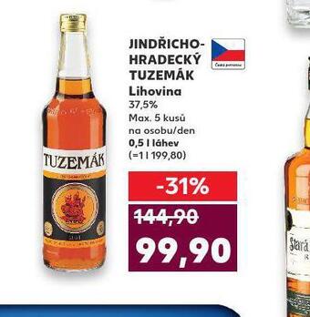 Kaufland Jindřichohradecký tuzemák nabídka