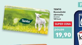 Kaufland Tento kosmetické ubrousky nabídka
