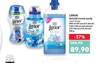 Kaufland Lenor aviváž / vonné perly nabídka