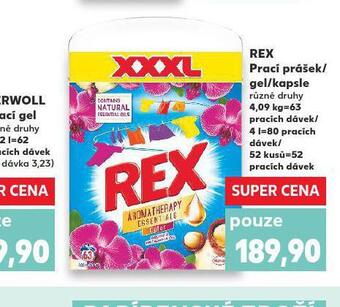 Kaufland Rex prací prostředek nabídka