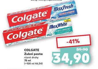 Kaufland Colgate zubní pasta nabídka