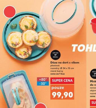 Kaufland Dóza na dort s víkem nabídka