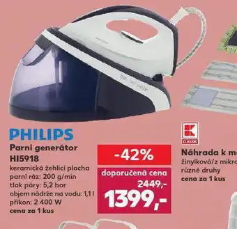Kaufland Parní generátor philips nabídka