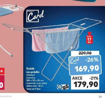 Kaufland Sušák na prádlo nabídka