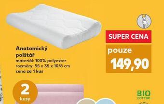 Kaufland Anatomický polštář nabídka