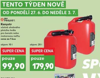 Kaufland Kanystr 20 l nabídka