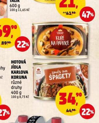 Penny Market Hotová jídla nabídka