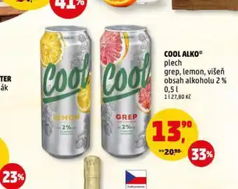 Penny Market Cool alko nabídka