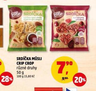 Srdíčka musli crip crop