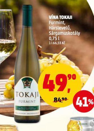 Penny Market Vína tokaji nabídka