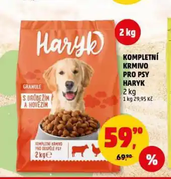 Penny Market Kompletní krmivo pro psy haryk nabídka