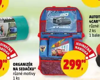 Penny Market Organizér na sedačku nabídka