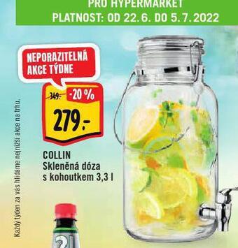 Skleněná dóza
