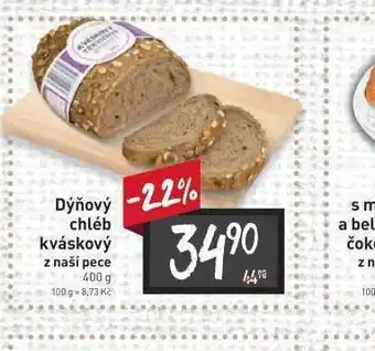 Billa Dýňový chléb nabídka