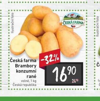 Billa Brambory konzumní rané nabídka