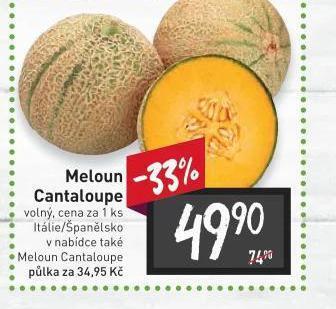 Billa Meloun cantaloupe nabídka