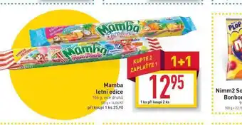 Billa Mamba letní edice nabídka