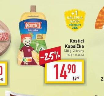 Billa Kostící kapsička nabídka