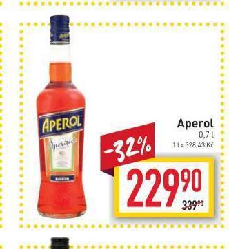 Billa Aperol nabídka