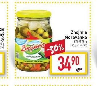Billa Znojmia moravanka nabídka