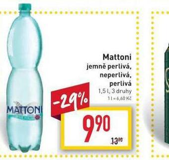 Billa Mattoni nabídka