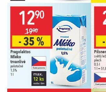 Globus Trvanlivé mléko 1,5% nabídka