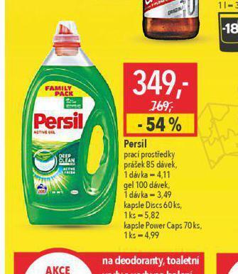 Globus Persil prací prostředek nabídka