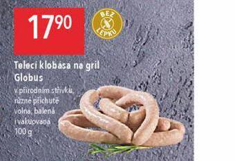 Globus Telecí klobása na gril nabídka