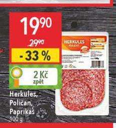 Globus Paprikáš nabídka