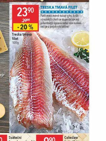 Globus Treska tmavá nabídka