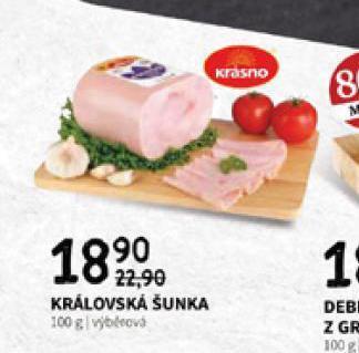 Terno Královská šunka nabídka