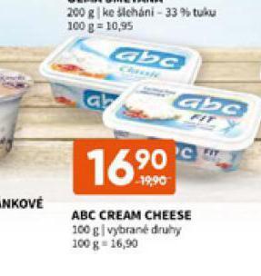 Terno Abc cream cheese nabídka