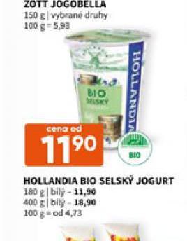 Terno Hollandia selský jogurt nabídka