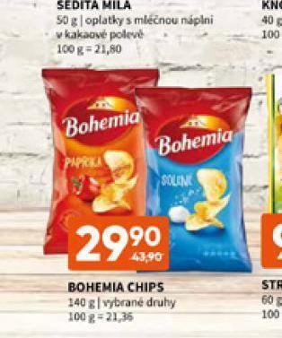 Terno Bohemia chips nabídka