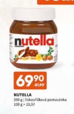 Terno Nutella nabídka