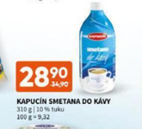Terno Kapucín smetana do kávy nabídka