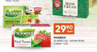 Terno Pickwick čaj nabídka