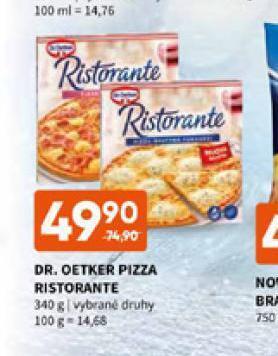 Terno Pizza ristorante nabídka