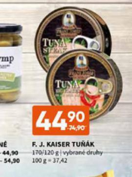 Terno Franz josef kaiser tuňák nabídka