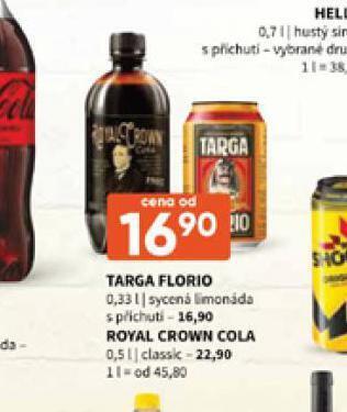 Terno Royal crown cola nabídka