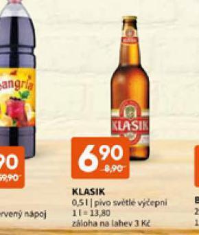 Terno Pivo klasik nabídka