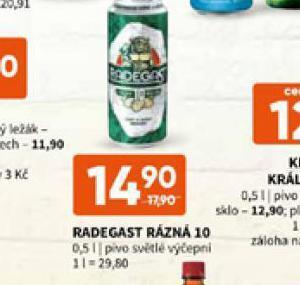 Terno Pivo radegast nabídka