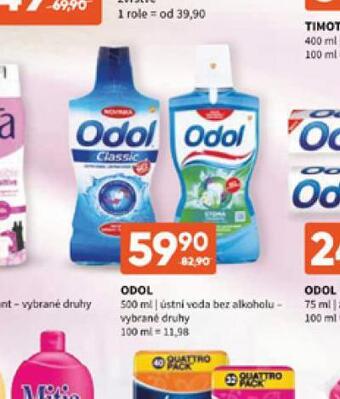Terno Odol ústní voda nabídka
