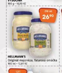 Terno Hellmann's majonéza nabídka