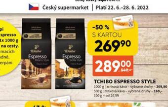 Terno Káva tchibo nabídka