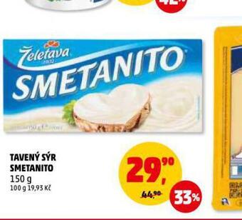 Penny Market Tavený sýr smetanito nabídka