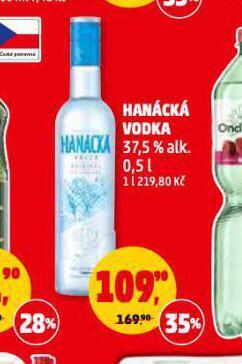 Penny Market Hanácká vodka nabídka