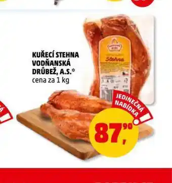 Penny Market Kuřecí stehna vodňanská drůbež nabídka
